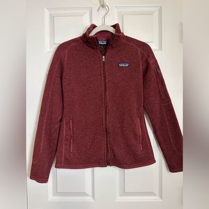 Patagonia Better Sweater Fleece Jacket, Full Zip, Sequoia Red, Small